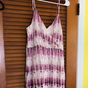 Purple hombre fitted maxi